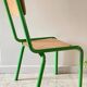 CHAISE d'Ecole pour KIDS Verte VINTAGE