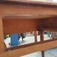 Bureau plat ancien style Louis XVI