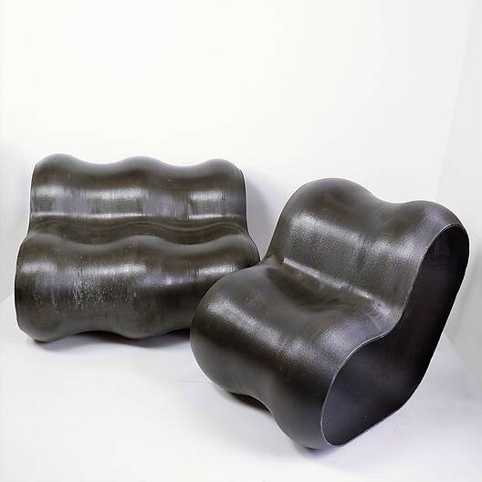 Seating Set Graphic "MORO" - Outdoor/Indoors - Belgium - 1 UNO / 1 DUO