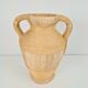 Mid-Century Terracotta Amphora Jar Vase with Handles, 1950s