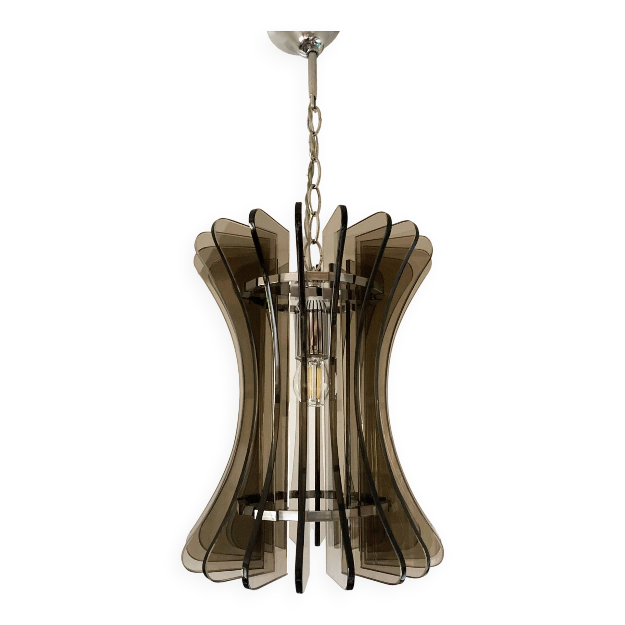 Italian Veca pendant light, 1970s