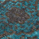 Handwoven Anatolian blue rug 1980s 160 cm x 240 cm