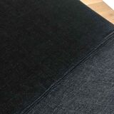 Chaise longue noire