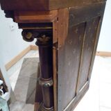 Old corner console, Chapel furniture..