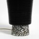 Beautiful, large Italian 1980s ceramic table lamp without a shade from IL P