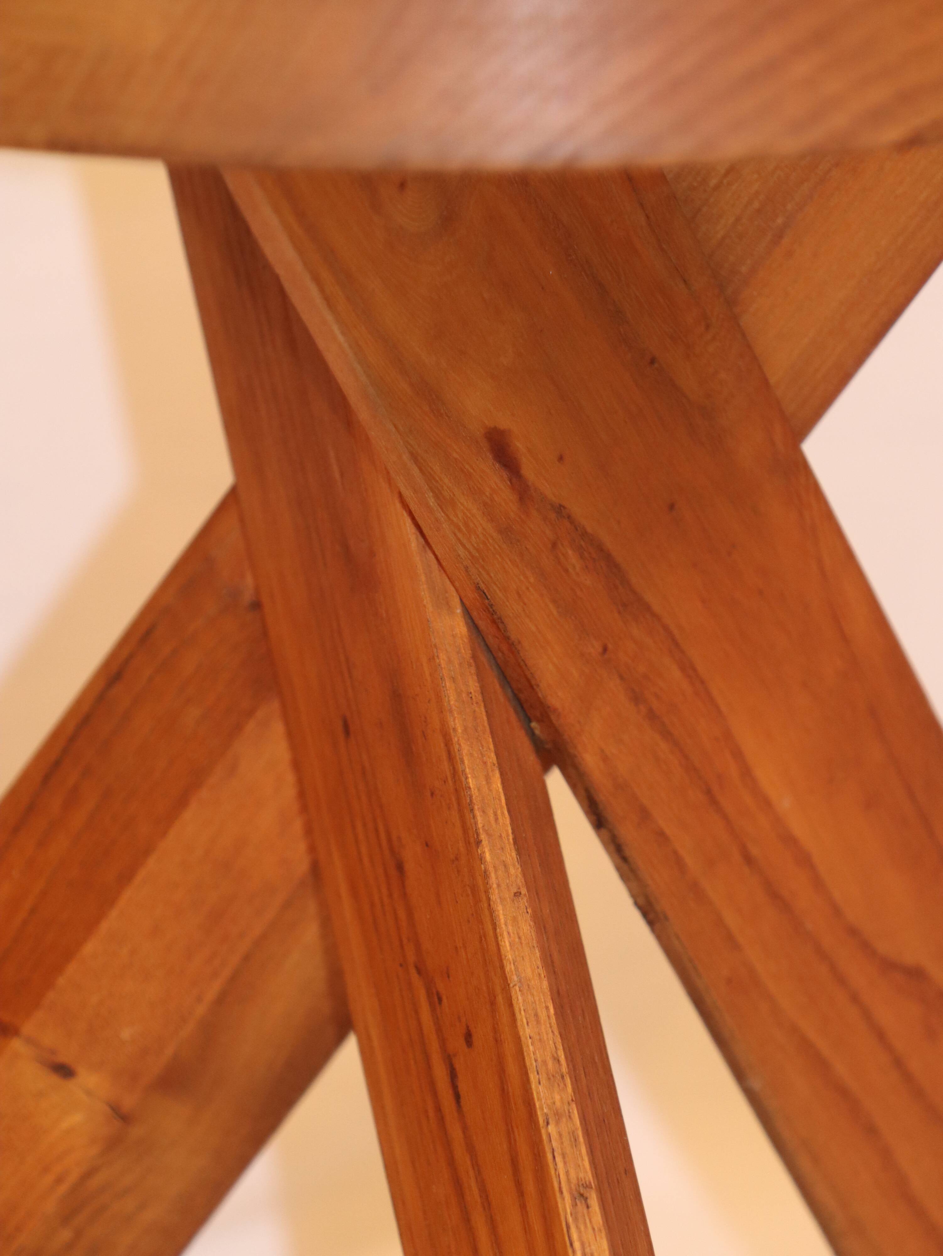 Pierre Chapo's pair of S31 stools