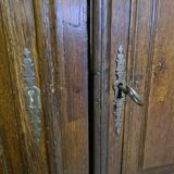 Antique French Oak Table Cabinet, Partly 18th Century