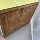 Yellow formica sideboard