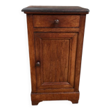 Vintage solid wood bedside table