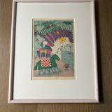 Lithographie originale, signée année 1980