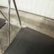 Set of 3 minimalist X line chairs by Niels Jorgen Haugesen.