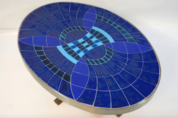 Table Cocktail Vintage par Guy Trévoux