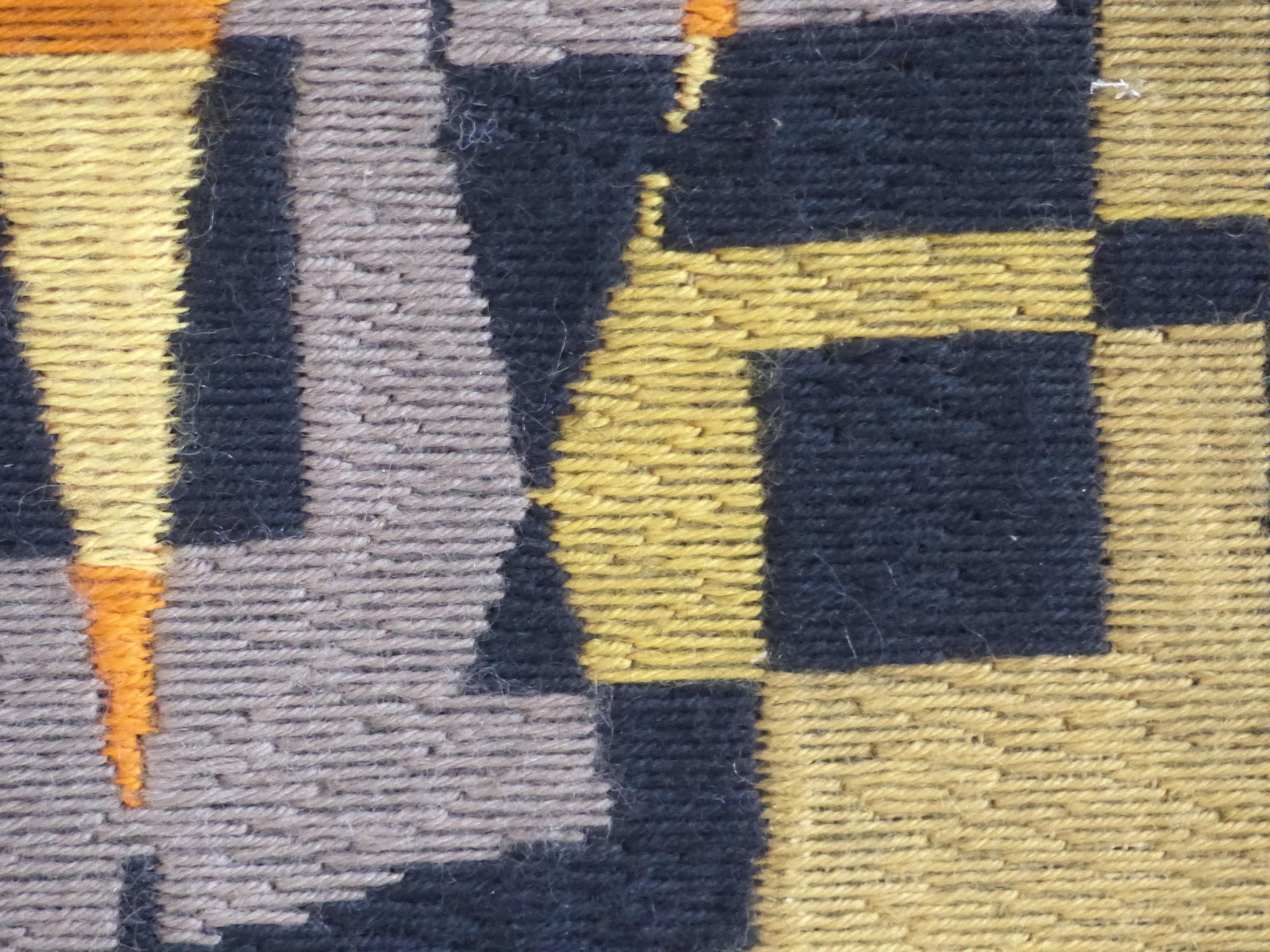 Vintage tapestry Patrice Allart 1977