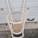 High rattan stool from 1970