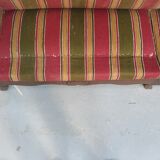 Paire de bancs de ferme ou chalet