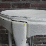 Tabouret en acier industriel