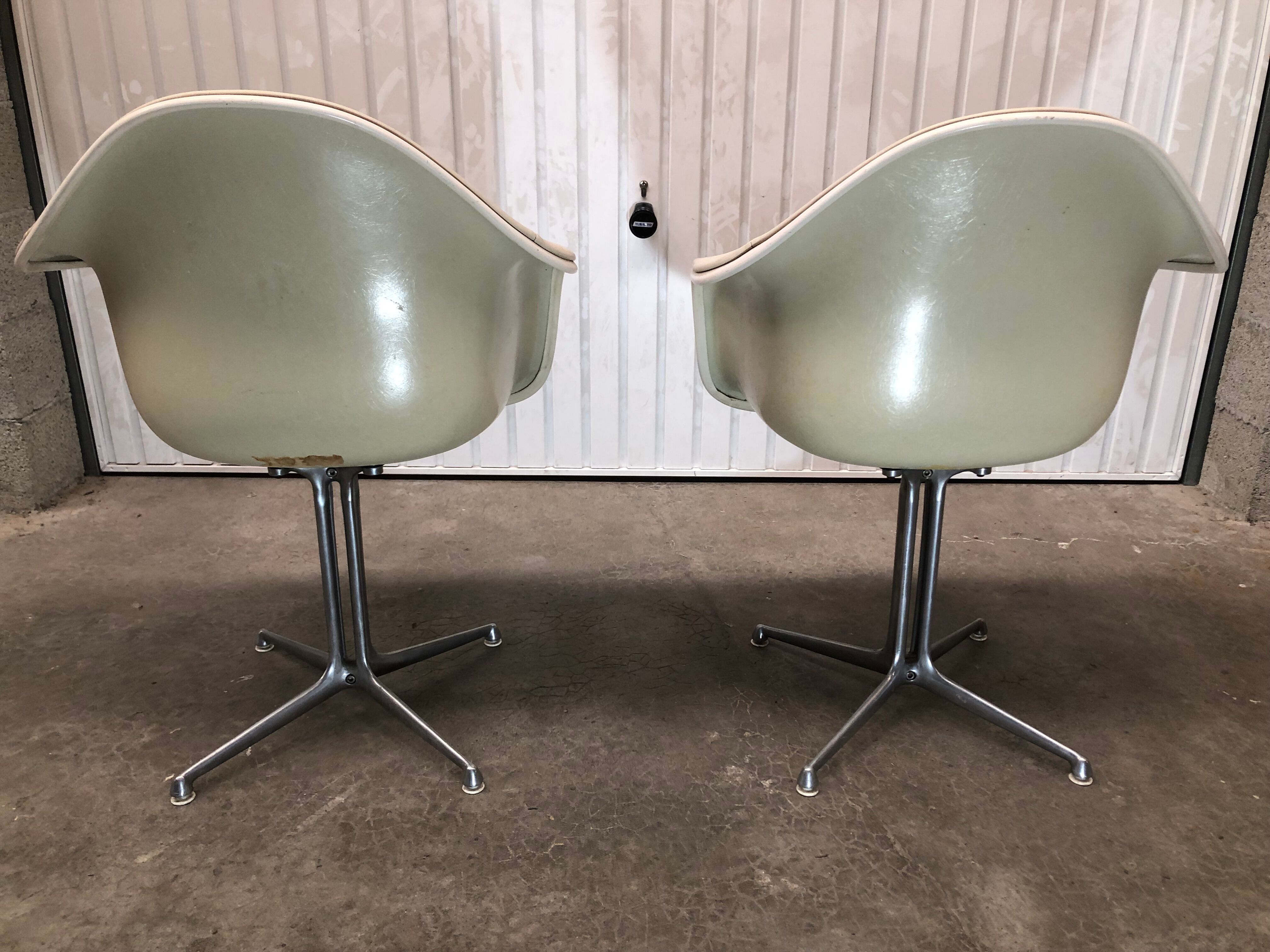 pair of armchairs la fonda design Charles Eames 1970