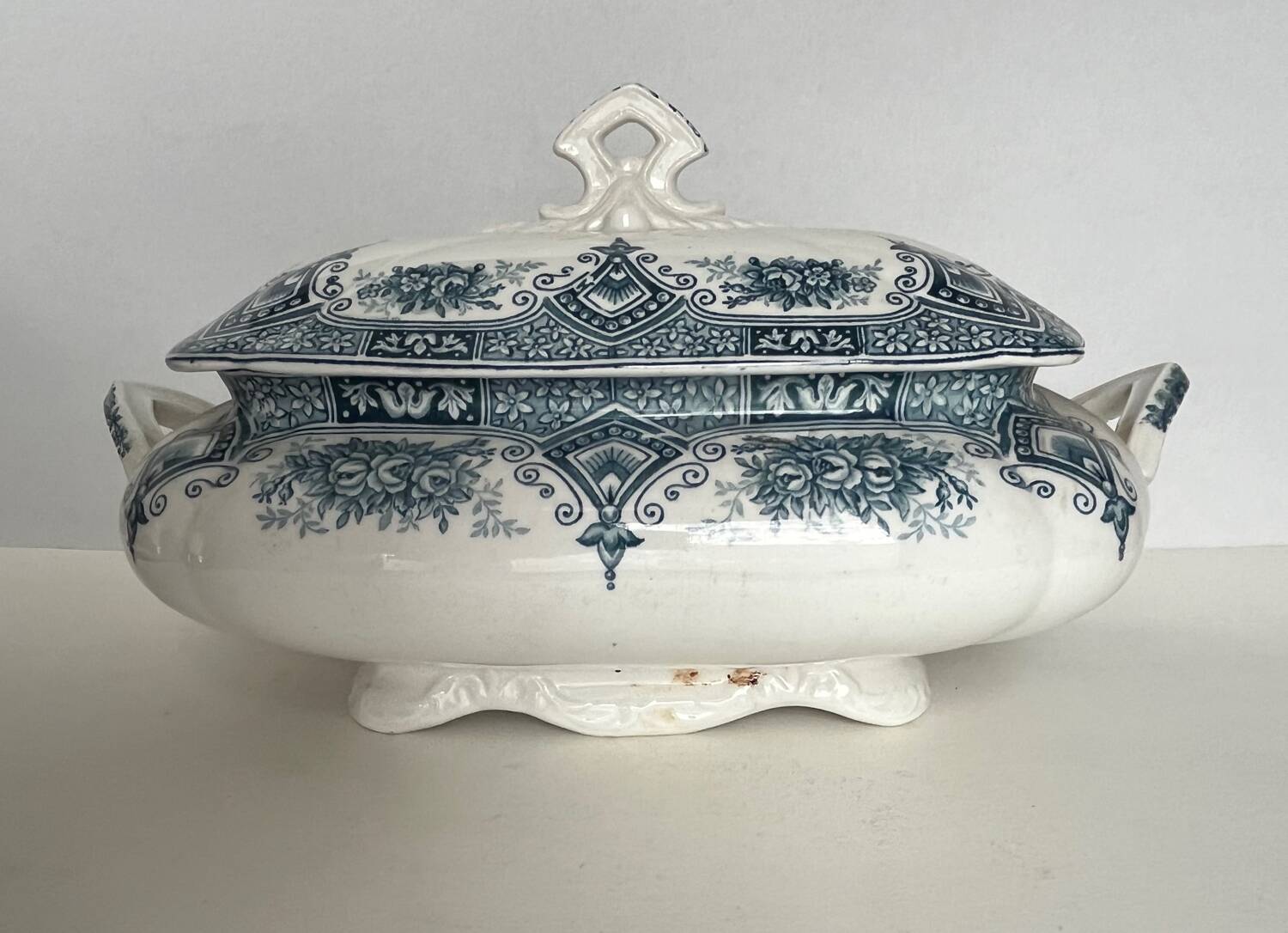 Spring iron clay vegetable dish