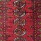 Vintage 1940s Uzbek Bukhara rug 82cm x 122cm - 1C1257