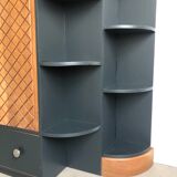 Storage unit, Art Deco buffet in carved wood