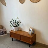 Enfilade / meuble télé vintage en chêne