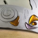 Mirror free form design "Because of it" 90s