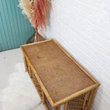 Rattan coffee table