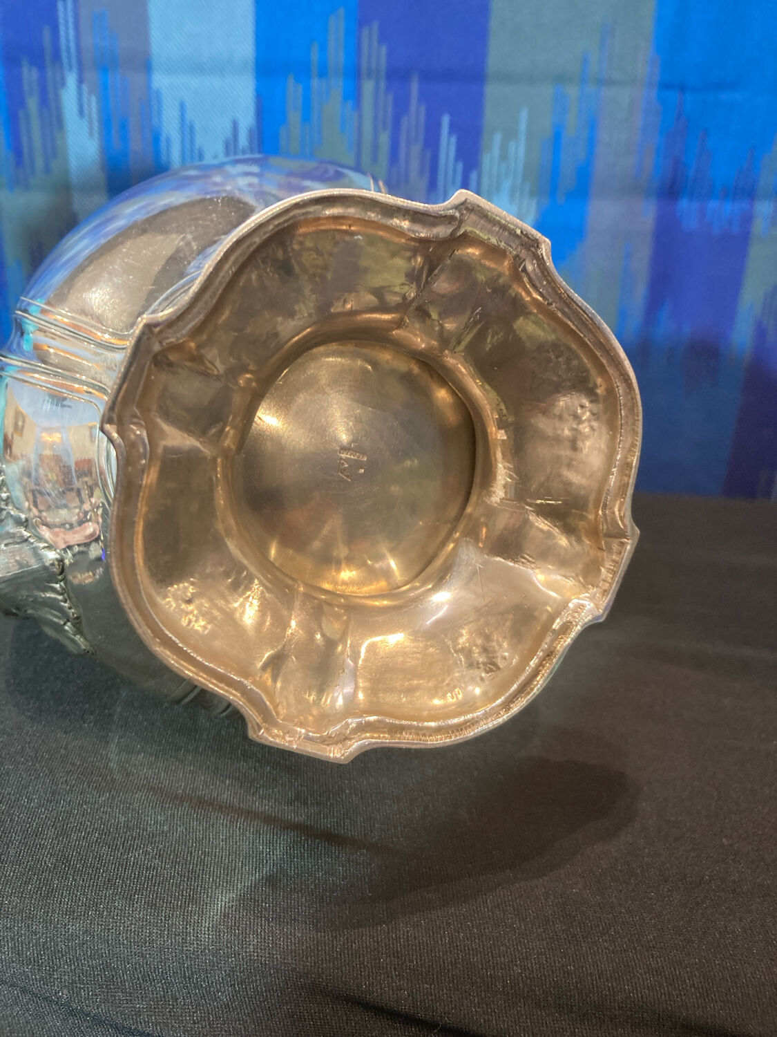 Large Silver Coffee Pot