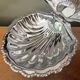 Beurrier coquillage inox vintage
