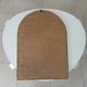 Vintage woven rattan mirror 60*43cm 60s/70s