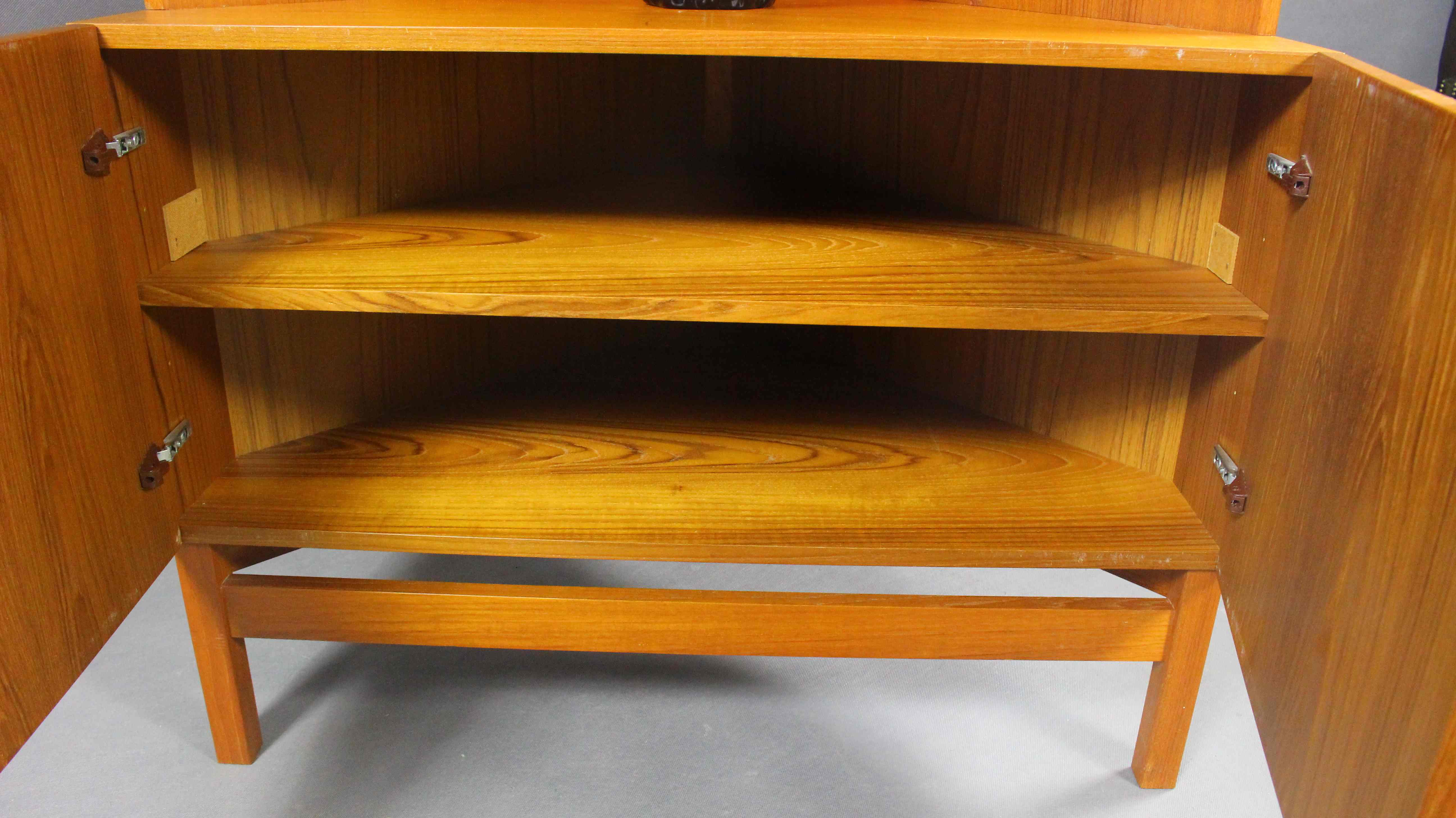 Vintage corner cabinet  in teak by P.Rimme's, 1960