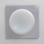 Carlo Nason Mid-century Modern Italian Steel and Murano Glass Wall Lamp, 70