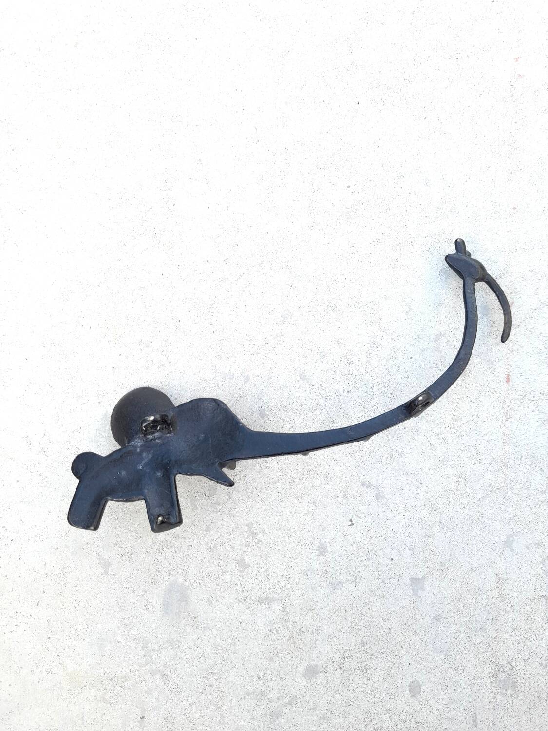 Small elephant wall hook Walter Bosse