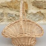 Trio of wicker baskets