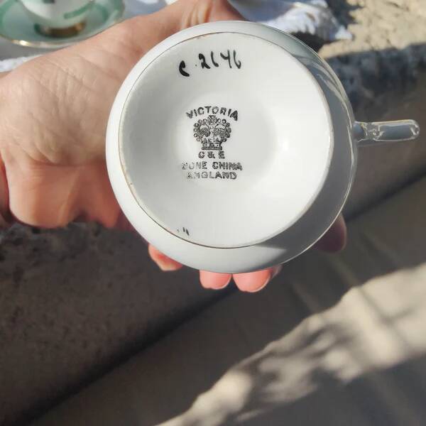 Art Deco tea and dessert service