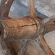 Roue de brouette ancienne