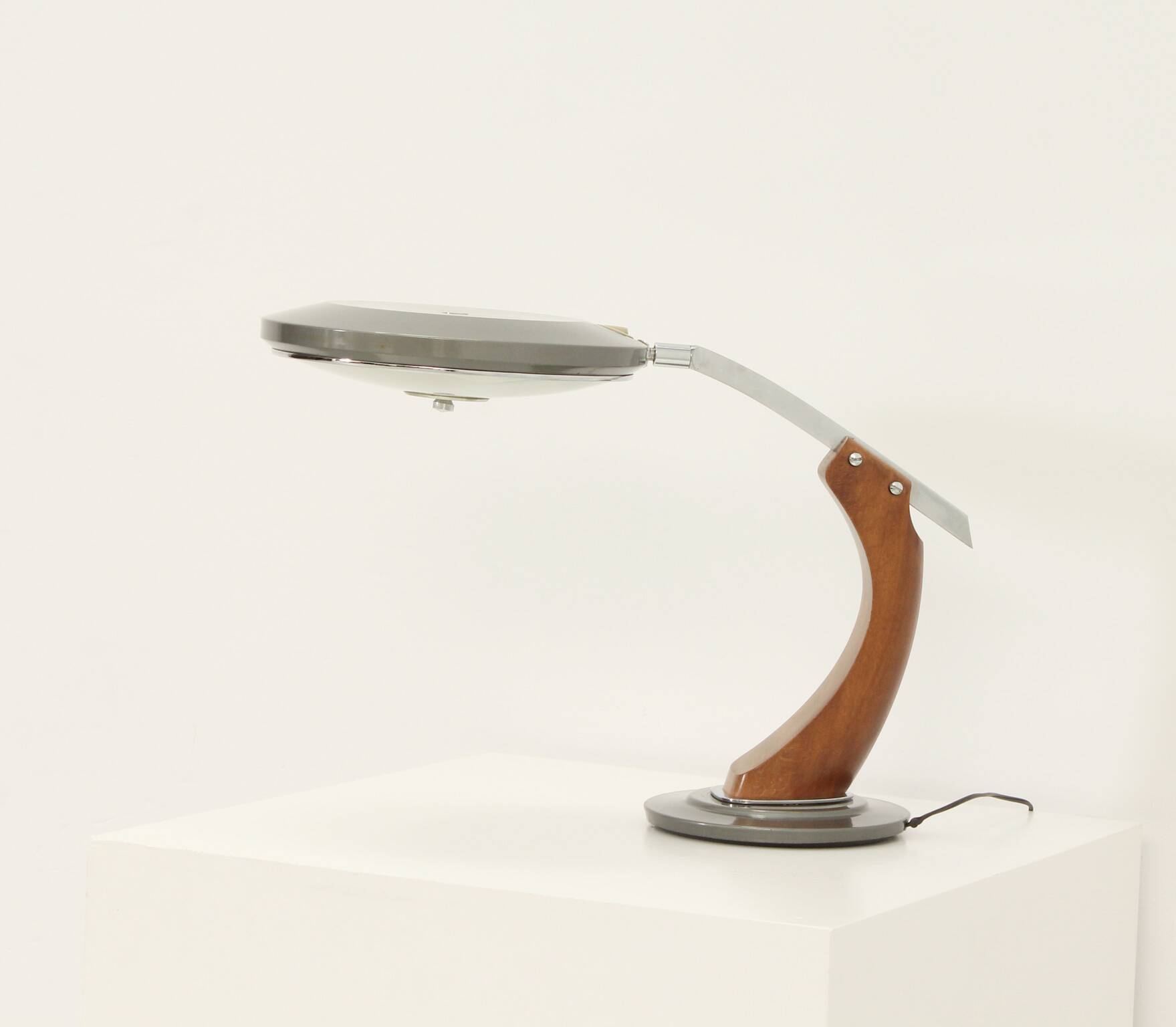 Desk lamp President S/C grey by Fase, Spain 1960s