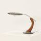Lampe de bureau Présidente S/C grise par Fase, Espagne 1960's
