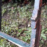 Industrial arched metal windows L73xH110 19th century glass roof