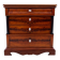 Commode ancienne en acajou à tiroirs, Scandinavie, 2e moitié du