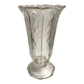 Vase en verre années 60