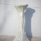 Sellette céramique art nouveau, porte-plante ancien colonne, art nouveau, céramique fleurie, sellet