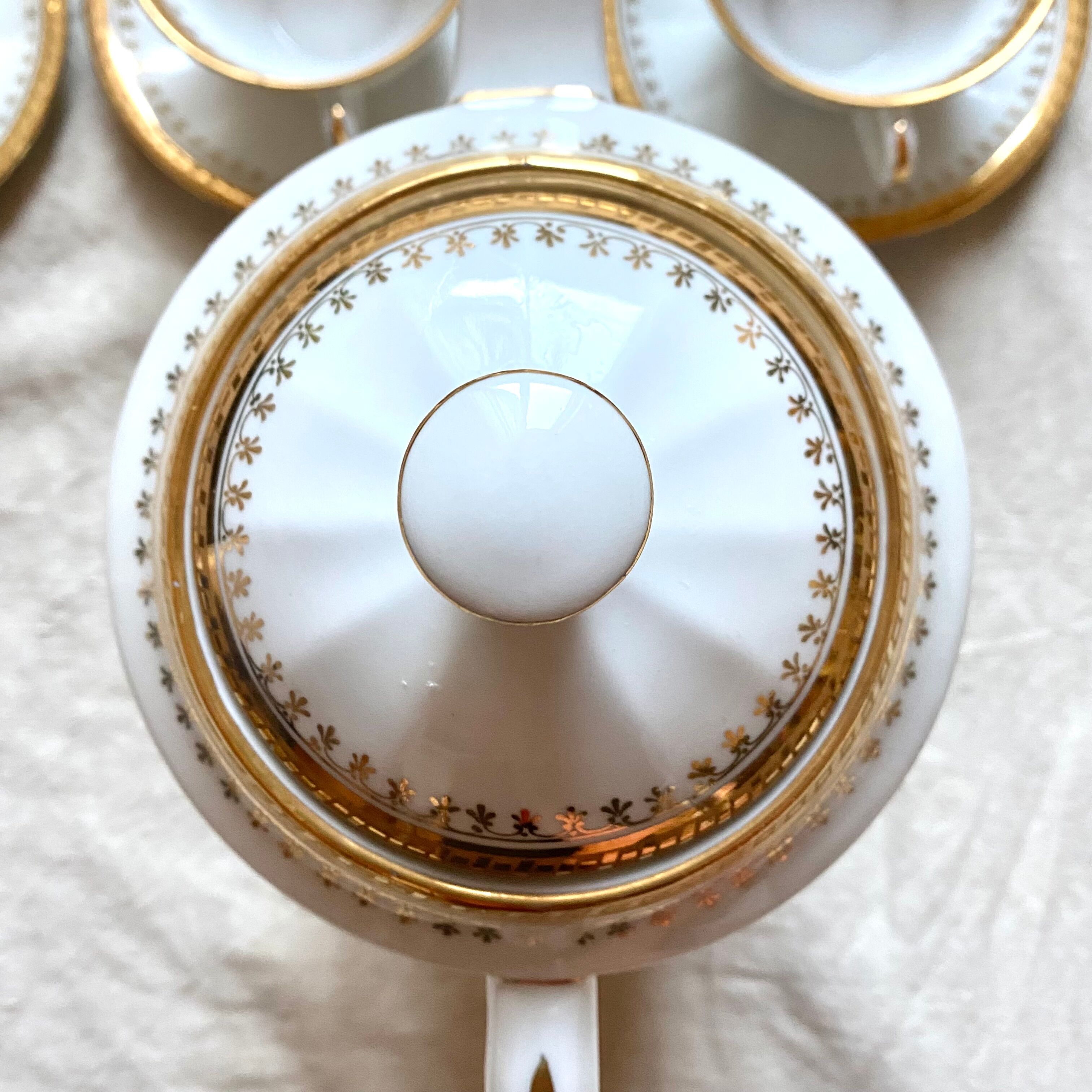 Limoges porcelain tea or coffee set