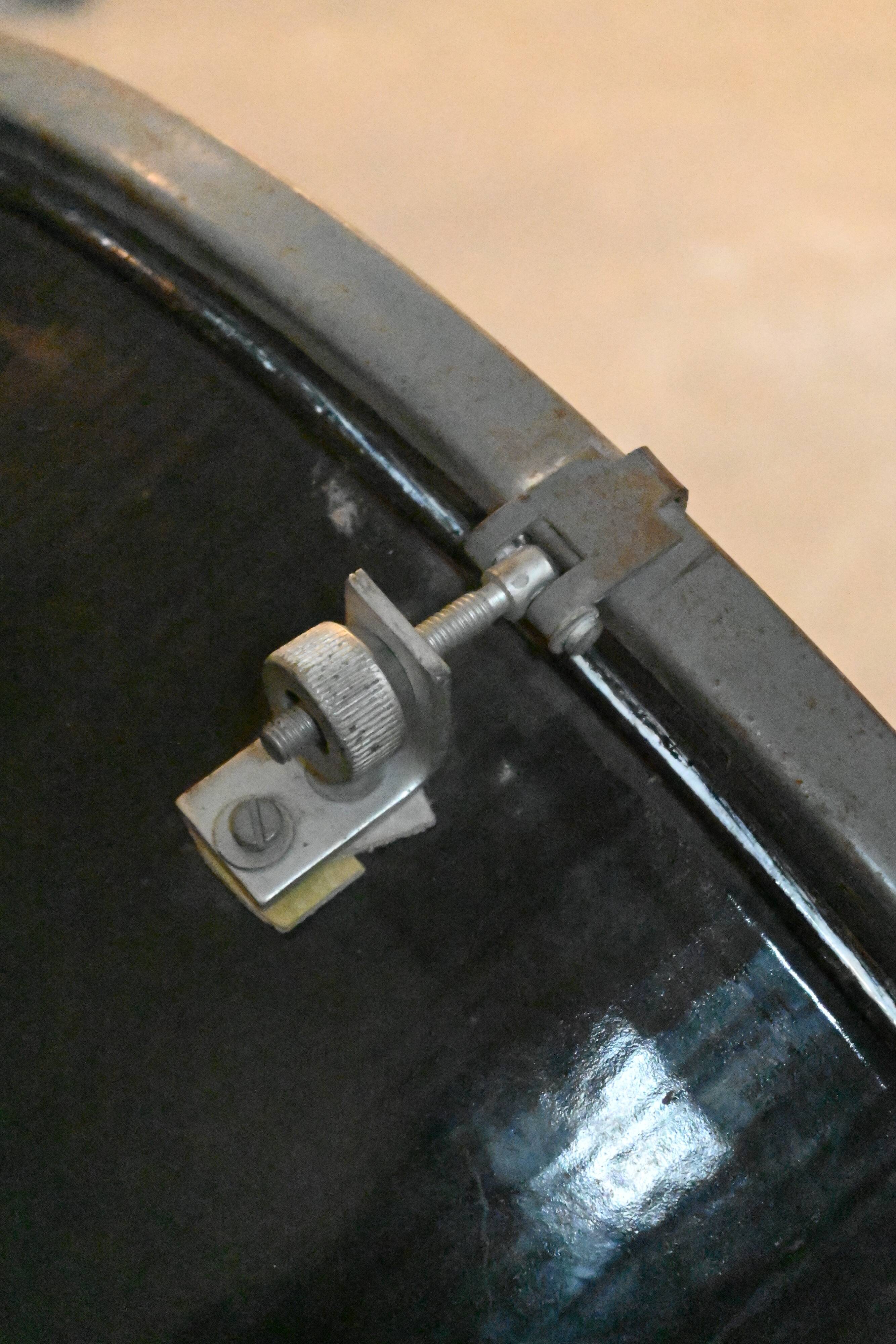 Old industrial bowl hanging