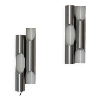 Vintage Fuga wall lamps by Maija Liisa Komulainen for Raak, 1970s