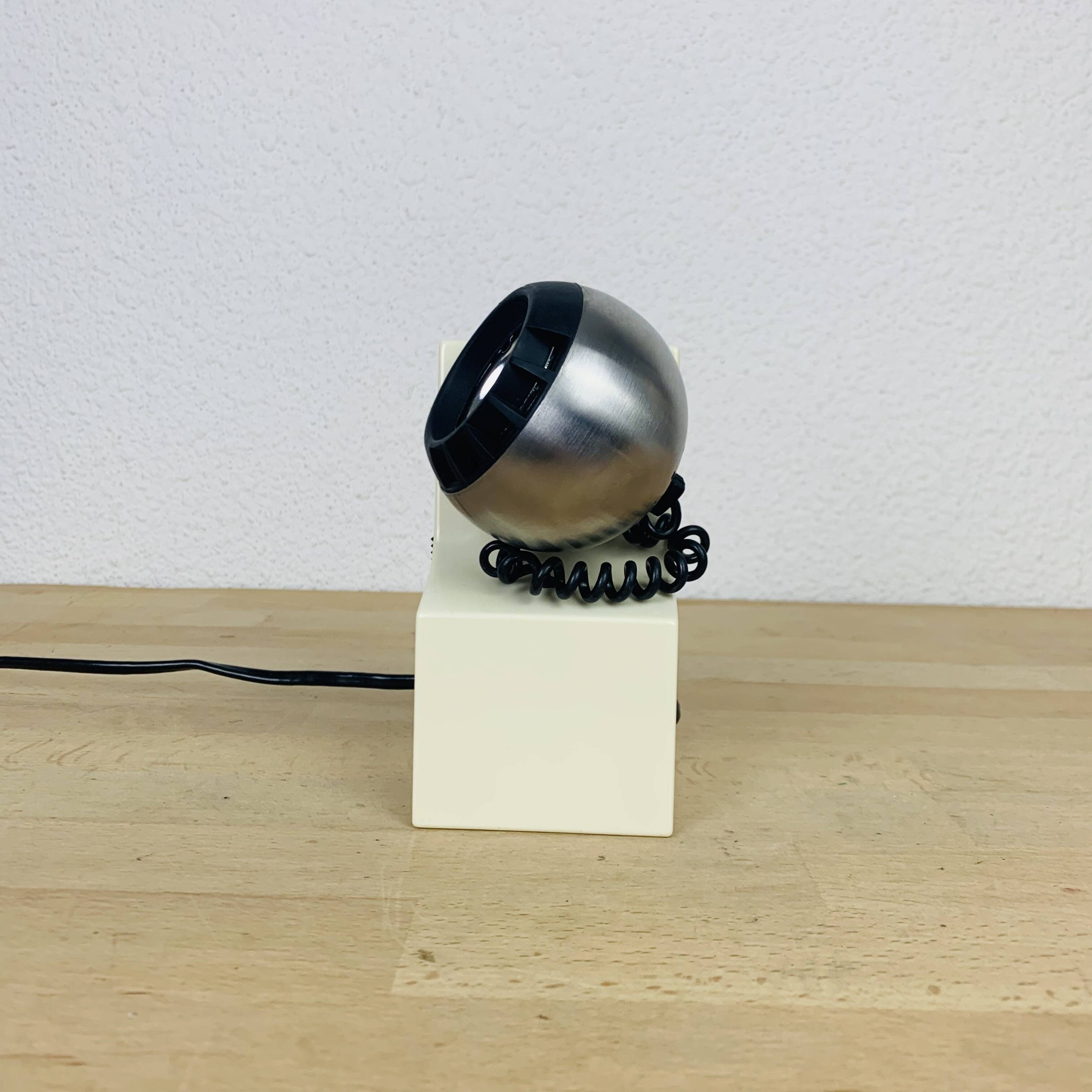 Osram space age eyeball spot lamp, 70s