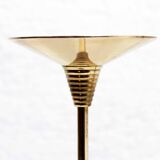 Bougeoir style art deco en laiton