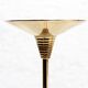 Art Deco style brass candle holder