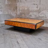 Elm magnifying glass coffee table