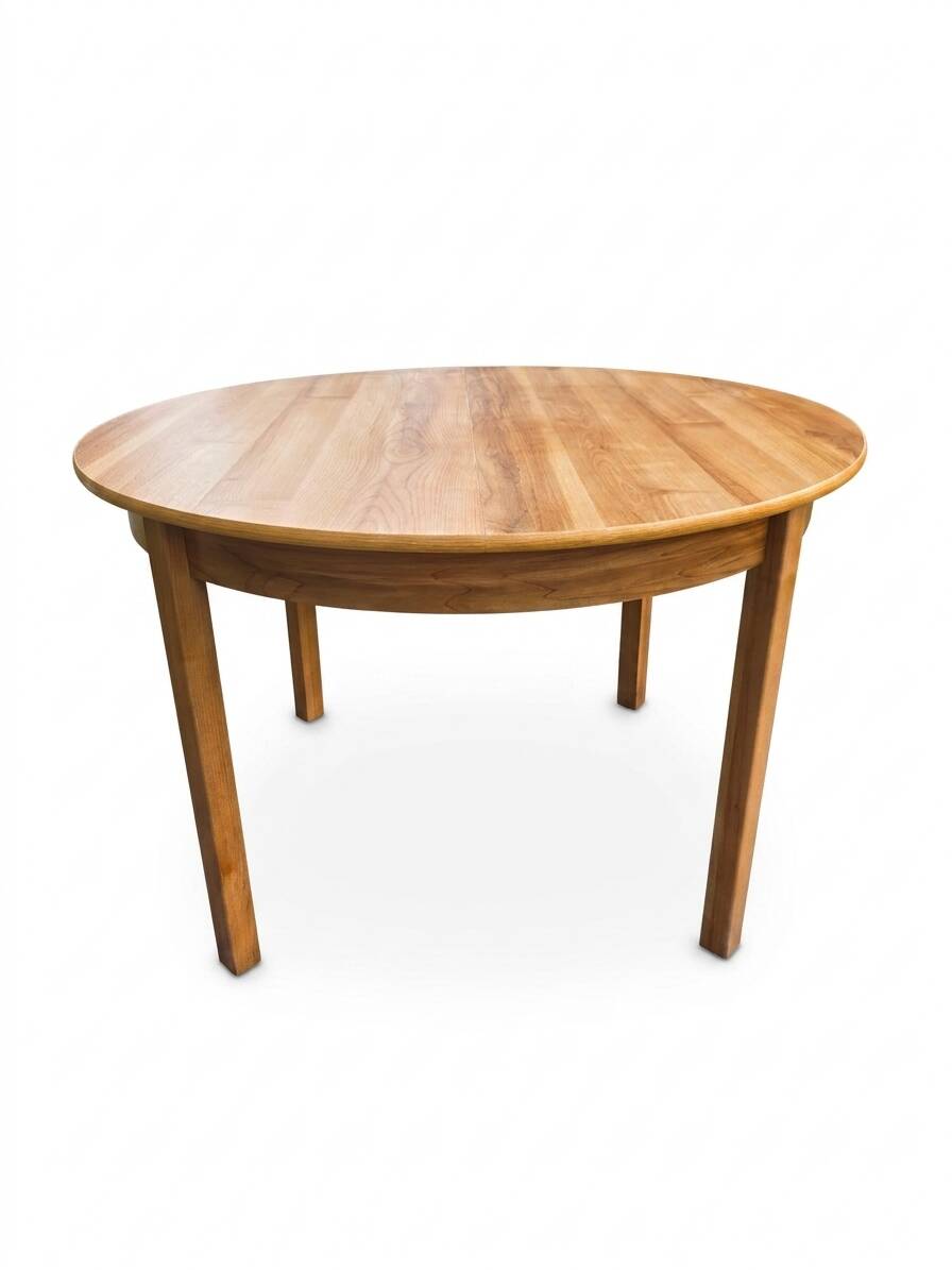 Scandinavian extendable oak table from the 1960s (butterfly extension)